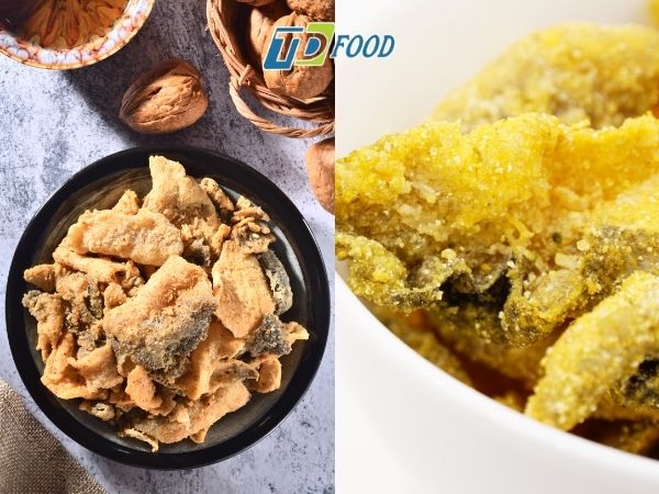Bí quyết cách làm da cá trứng muối đồng nhất hương vị
